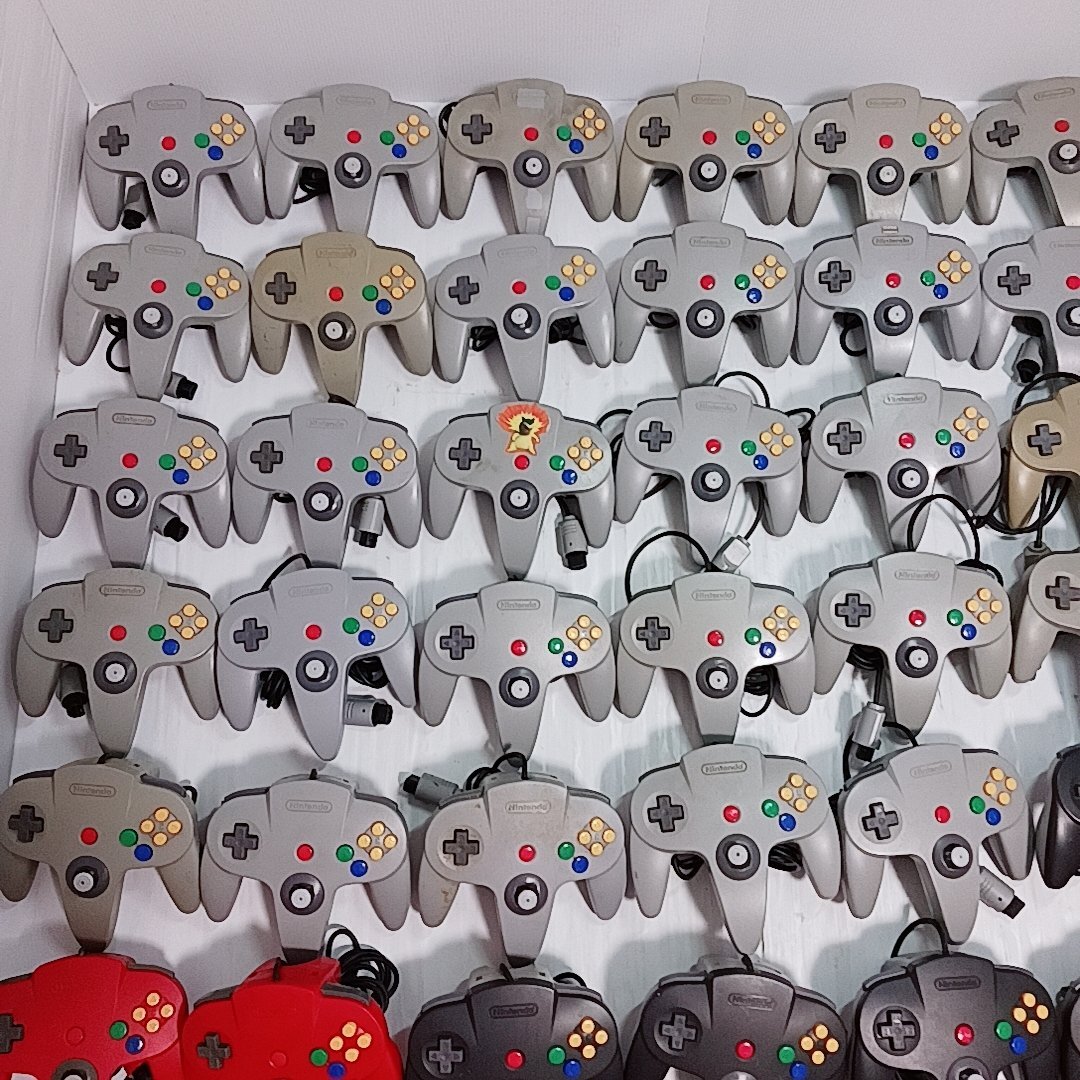 ニンテンドー64 NINTENDO64 コントローラー 56点まとめ売り 動作 ニンテンドー64 NINTENDO64 コントローラー 56点まとめ売り 動作