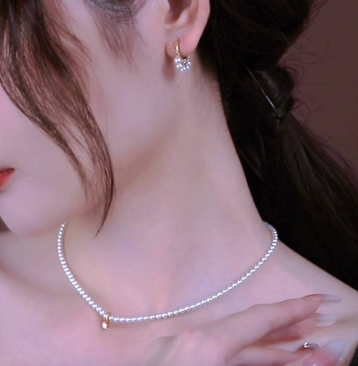 K18YG あこや真珠 ピアス フープピアス リングピアス 18K YG K18YG あこや真珠 ピアス フープピアス リングピアス 18K YG