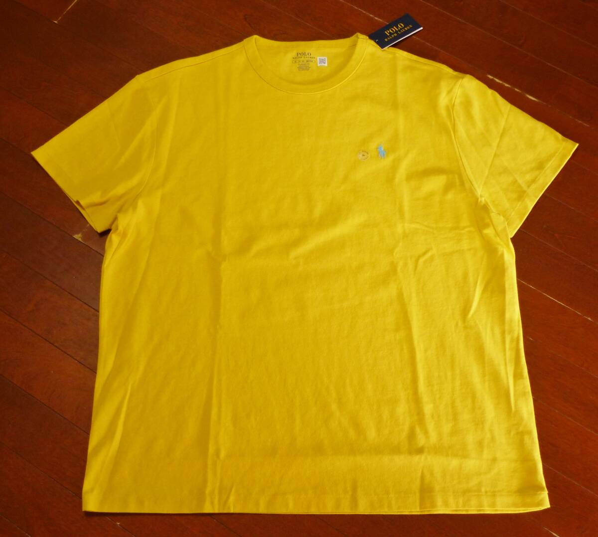 POLO RALPH LAUREN ポロラルフローレン イエローTシャツ 水色 POLO RALPH LAUREN ポロラルフローレン イエローTシャツ 水色