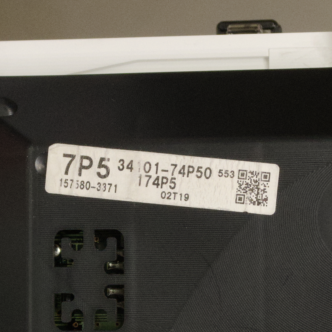 【LED打ち替え品】HA36S アルトワークス 純正メーター 34101-74P50 キャロル HB36S HA36S【赤色バックライト】