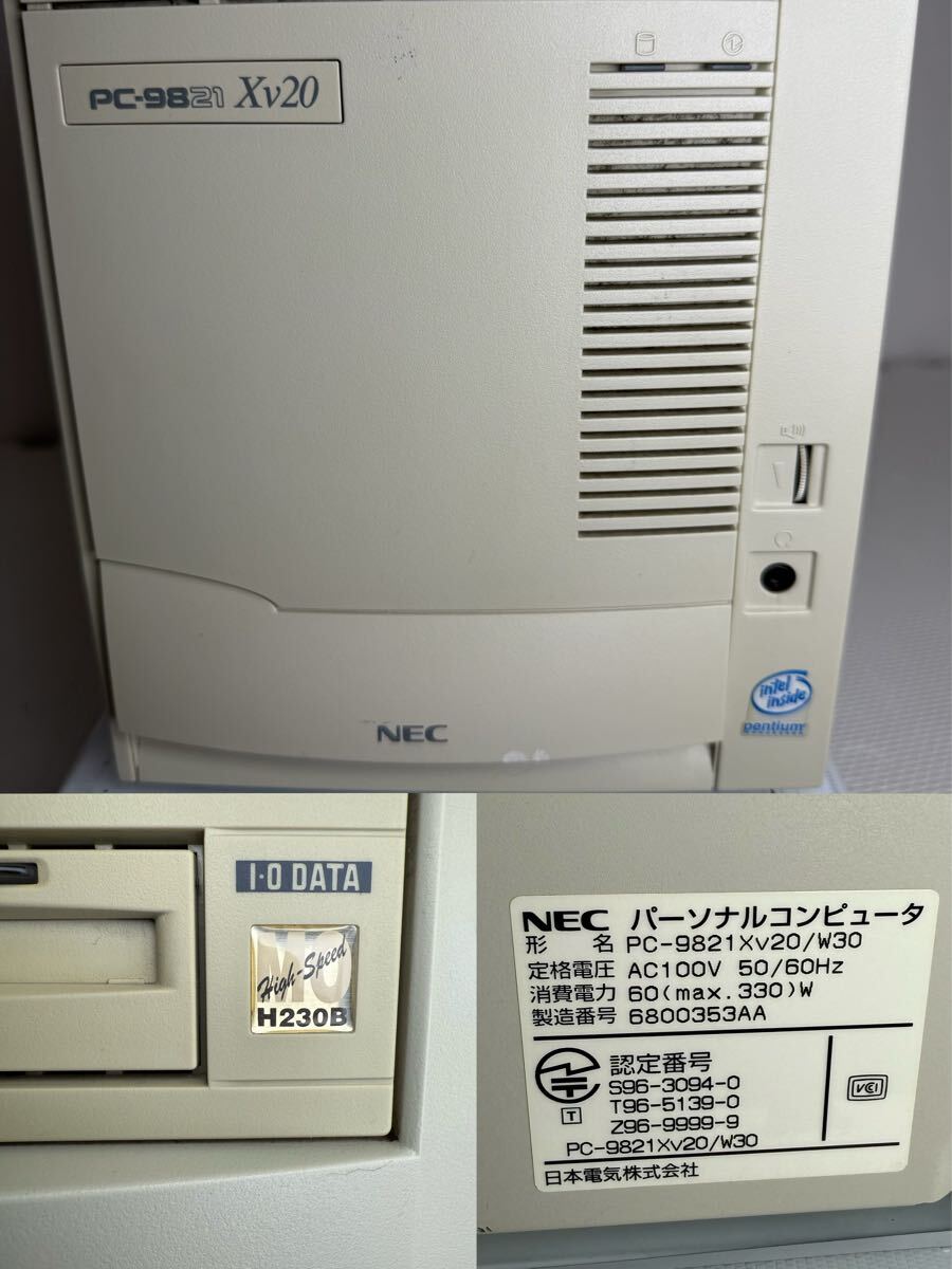 NEC PC-9821 Xv20/W30 パーソナルコンピュータ 旧型PC PC-98 NEC PC-9821 Xv20/W30 パーソナルコンピュータ 旧型PC PC-98