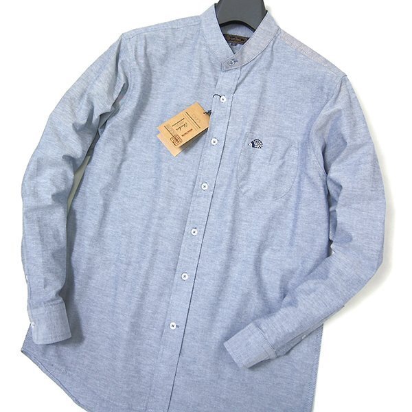 新品 チュウベイ 25SS オックスフォード バンドカラー シャツ M 新品 チュウベイ 25SS オックスフォード バンドカラー シャツ M
