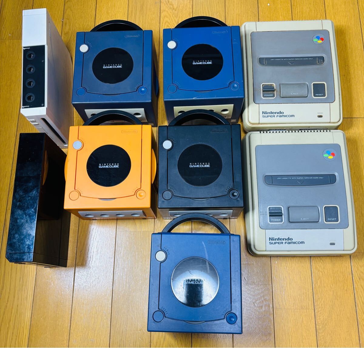 ゲームキューブ スーパーファミコン wii 本体セット ジャンク ゲームキューブ スーパーファミコン wii 本体セット ジャンク