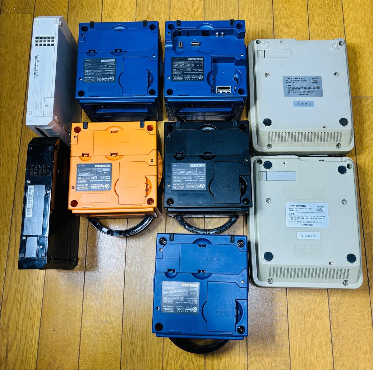 ゲームキューブ スーパーファミコン wii 本体セット ジャンク ゲームキューブ スーパーファミコン wii 本体セット ジャンク