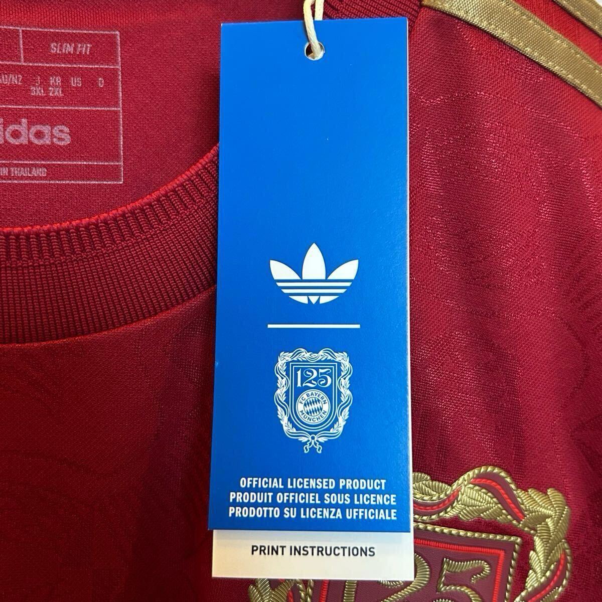 正規品新品 バイエルン・ミュンヘン125周年記念ユニフォーム 正規品新品 バイエルン・ミュンヘン125周年記念ユニフォーム