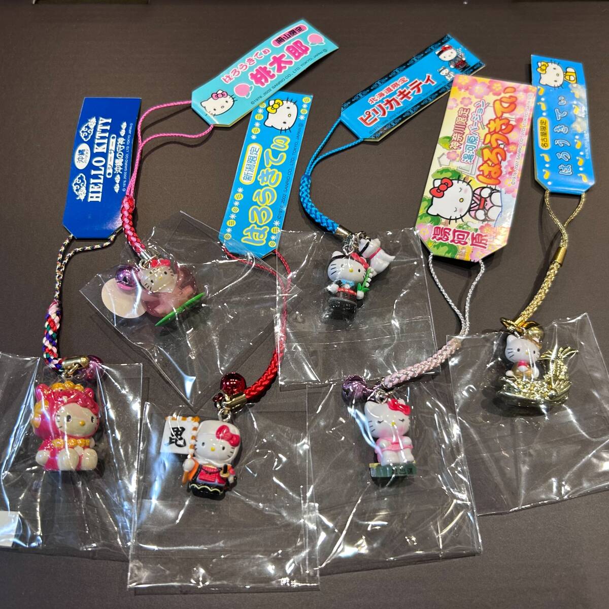 ご当地キティ 根付けセット【まとめ売り】(ハローキティ)|売買 ご当地キティ 根付けセット【まとめ売り】(ハローキティ)|売買