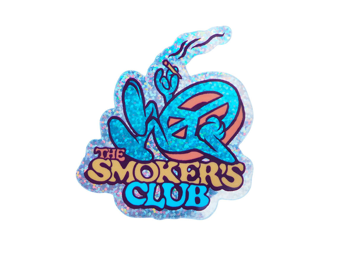 THE SMOKERS CLUB ザスモーカーズクラブ ステッカー 4枚 THE SMOKERS CLUB ザスモーカーズクラブ ステッカー 4枚
