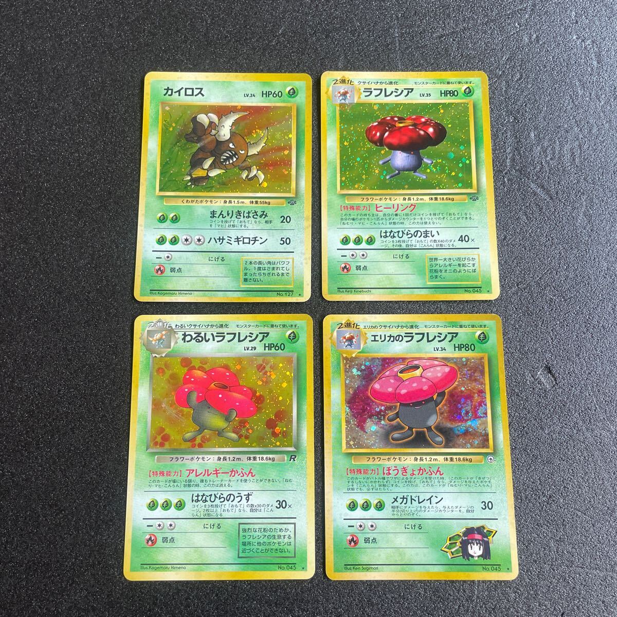 ポケモンカード 旧裏面 わるいラフレシア エリカのラフレシア ポケモンカード 旧裏面 わるいラフレシア エリカのラフレシア