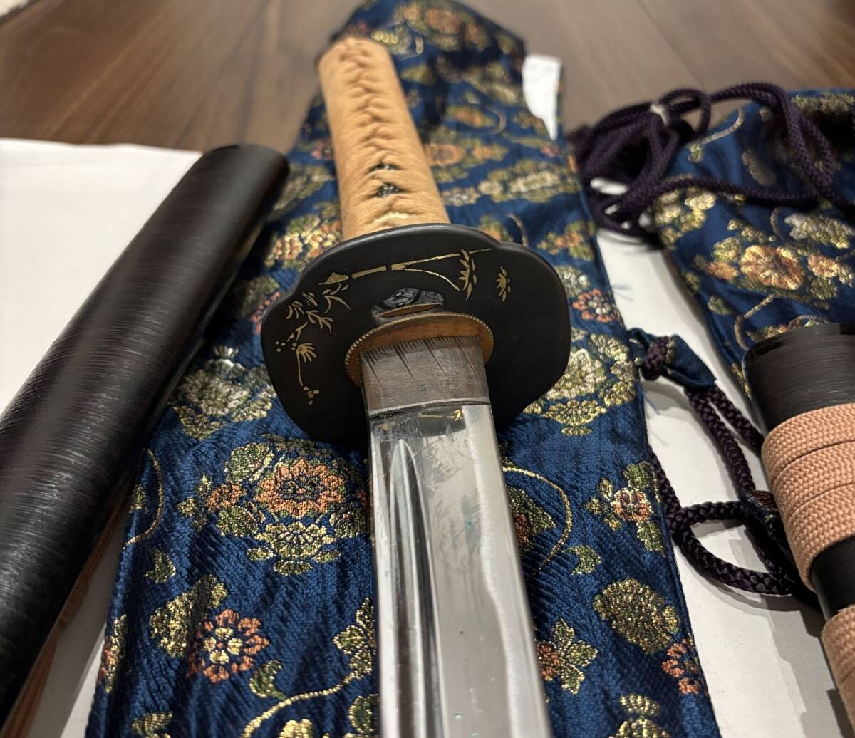 模擬刀 五郎入道正宗 大刀 脇差 名刀・2本セット 居合刀模造刀 模擬刀 五郎入道正宗 大刀 脇差 名刀・2本セット 居合刀模造刀