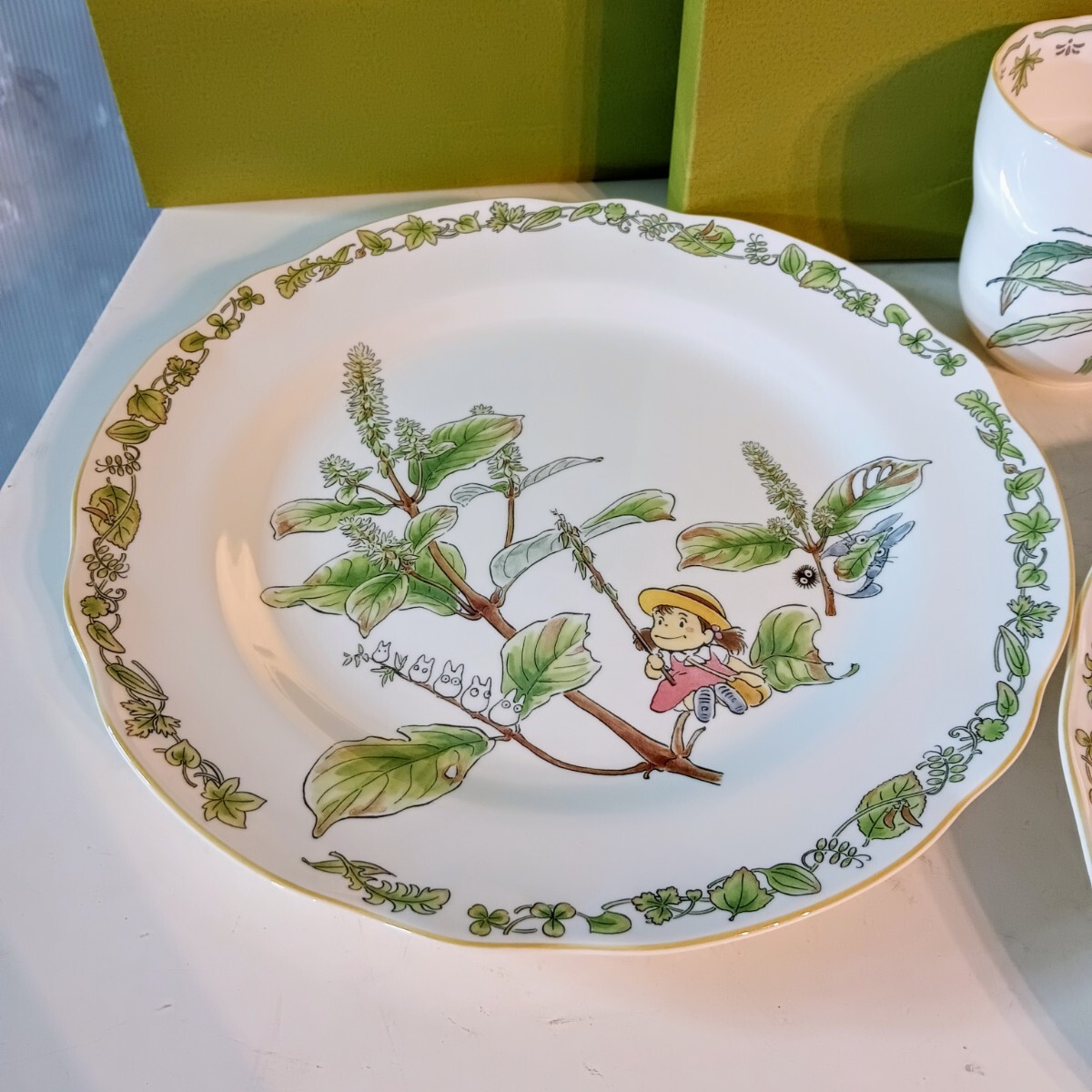 1円スタート】ジブリ となりのトトロ Noritake まとめ 食器 丸 1円スタート】ジブリ となりのトトロ Noritake まとめ 食器 丸