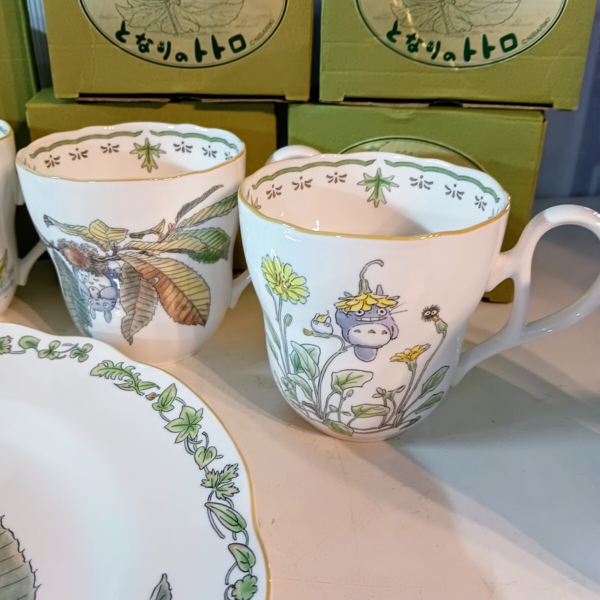 1円スタート】ジブリ となりのトトロ Noritake まとめ 食器 丸 1円スタート】ジブリ となりのトトロ Noritake まとめ 食器 丸