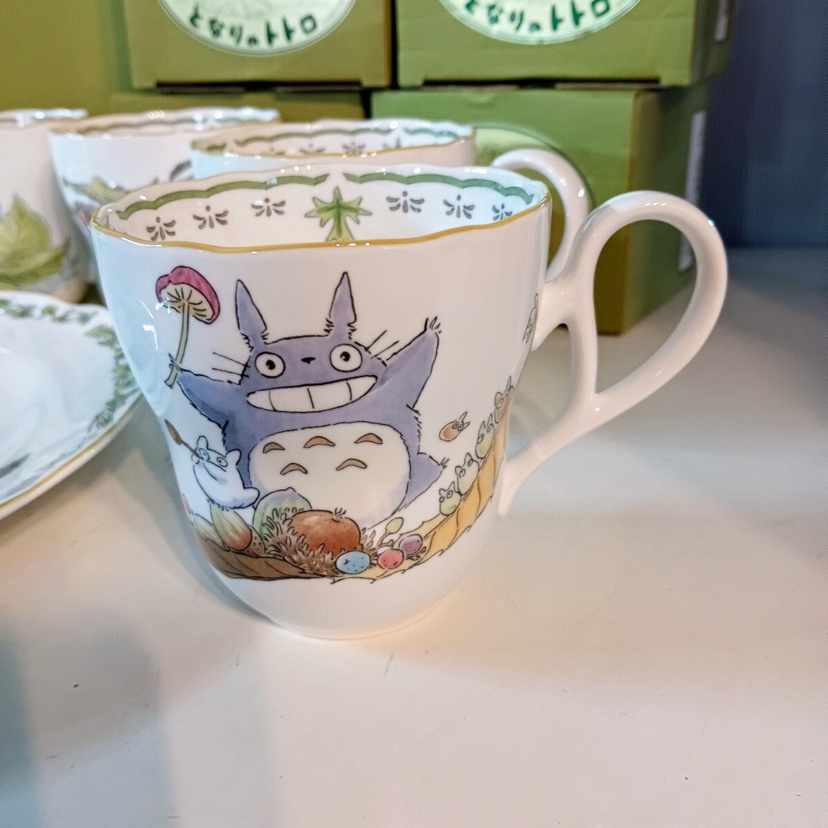 1円スタート】ジブリ となりのトトロ Noritake まとめ 食器 丸 1円スタート】ジブリ となりのトトロ Noritake まとめ 食器 丸