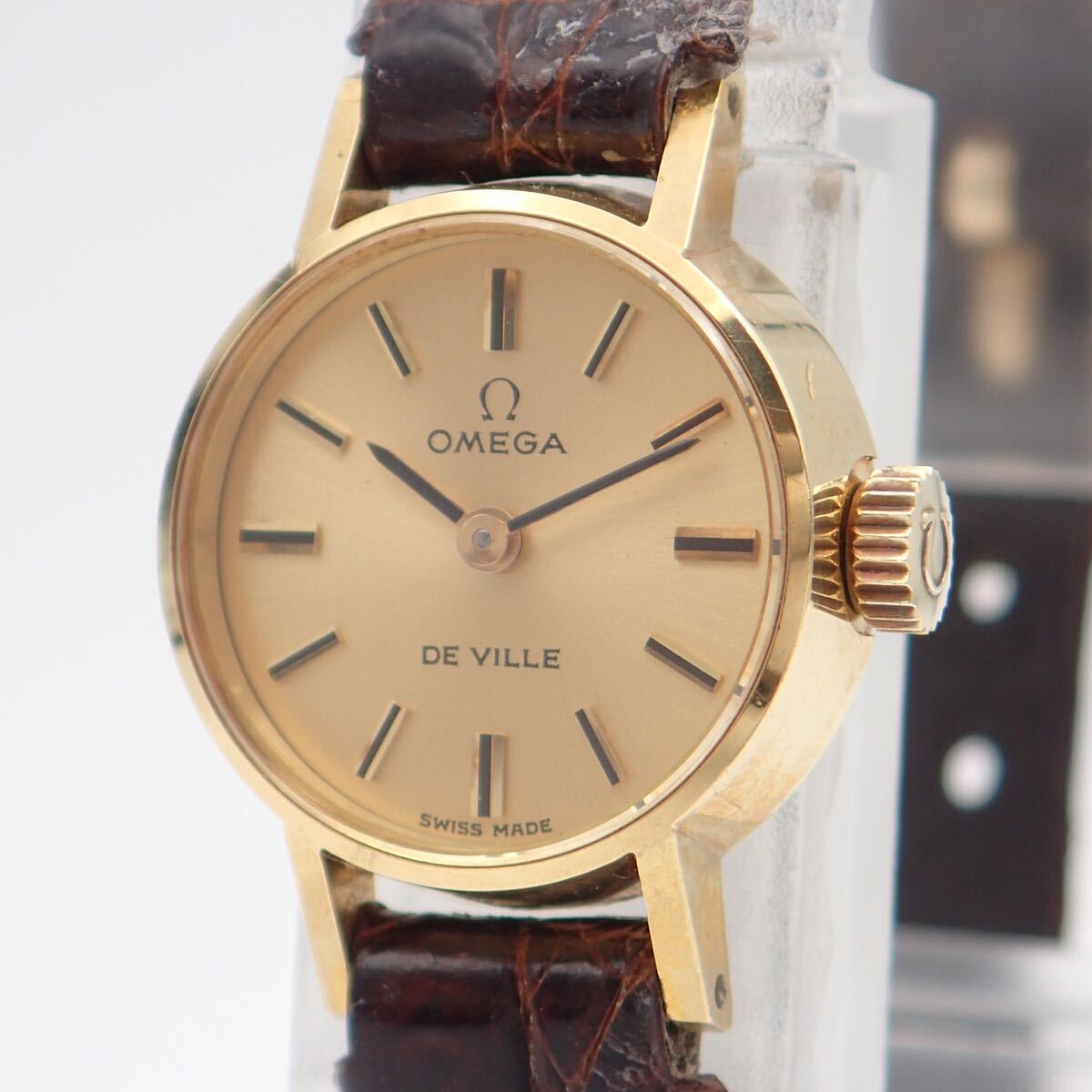 お01418【金無垢 18K 750 総重量 約11.8g】OMEGA オメガ/デビル お01418【金無垢 18K 750 総重量 約11.8g】OMEGA オメガ/デビル