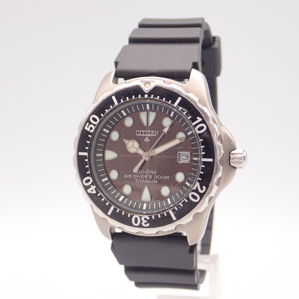 お01449/CITIZEN シチズン/エアダイバーズ/ソーラー/メンズ お01449/CITIZEN シチズン/エアダイバーズ/ソーラー/メンズ