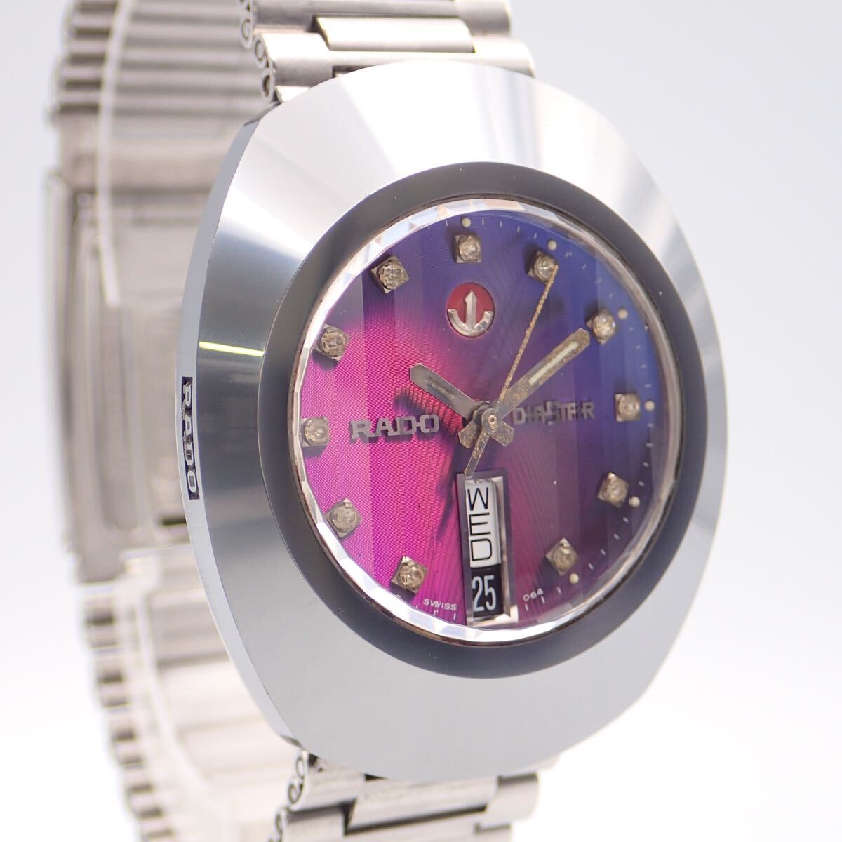お01372/RADO ラドー/ダイヤスター/自動巻/メンズ腕時計/11P お01372/RADO ラドー/ダイヤスター/自動巻/メンズ腕時計/11P
