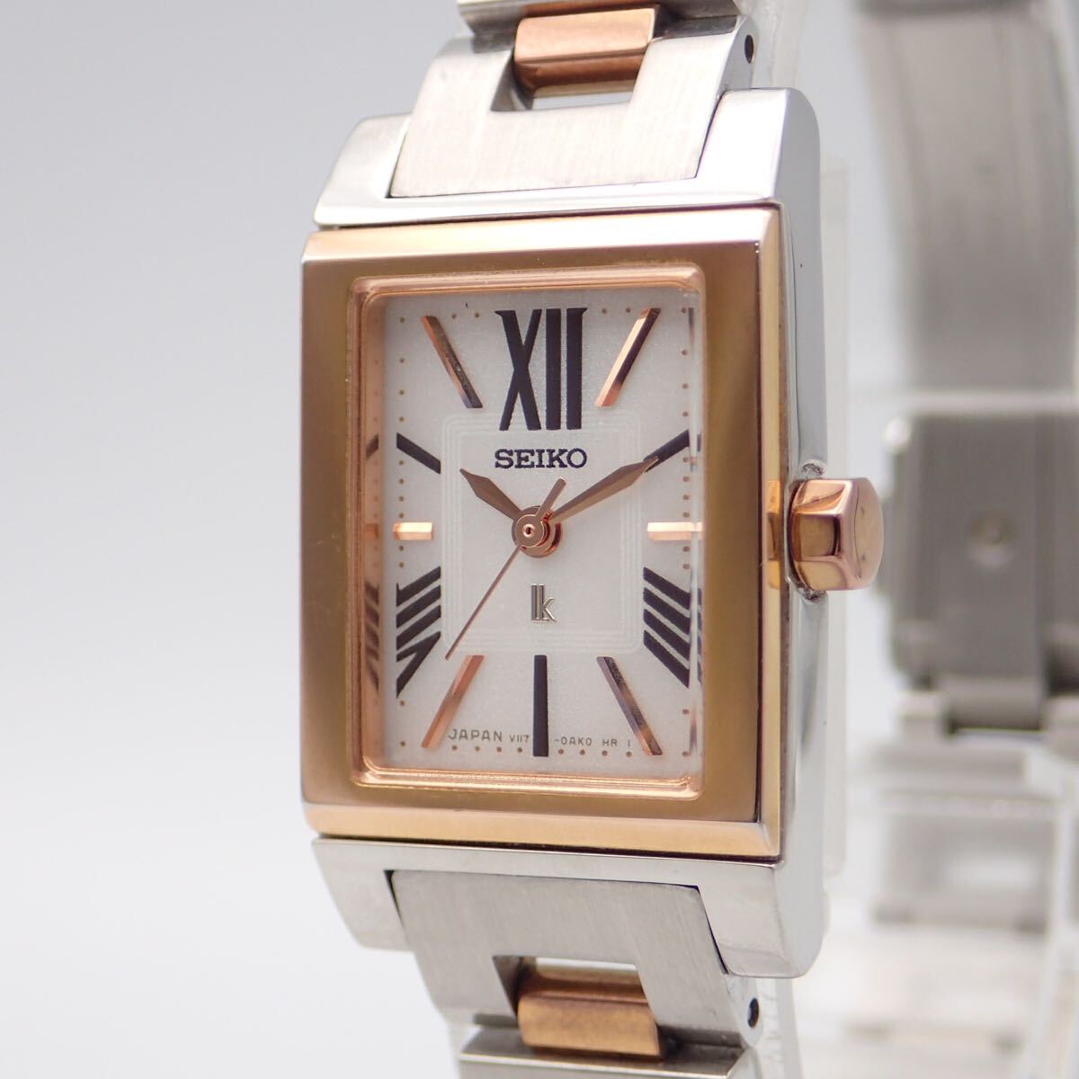 え12378【美品】SEIKO セイコー/ルキア/ソーラー/レディース え12378【美品】SEIKO セイコー/ルキア/ソーラー/レディース