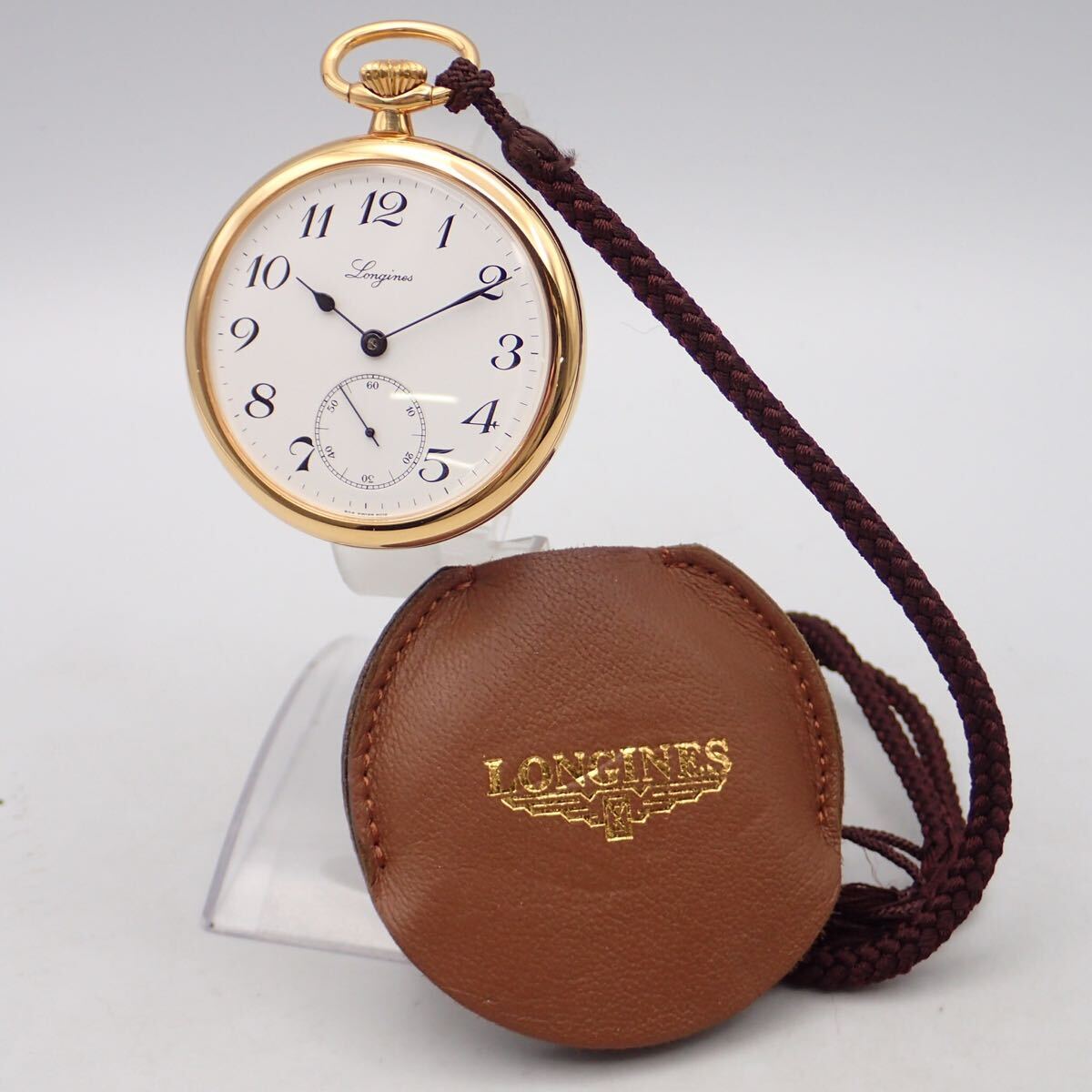 お03211【美品】LONGINES ロンジン/手巻き/懐中時計/GEP お03211【美品】LONGINES ロンジン/手巻き/懐中時計/GEP