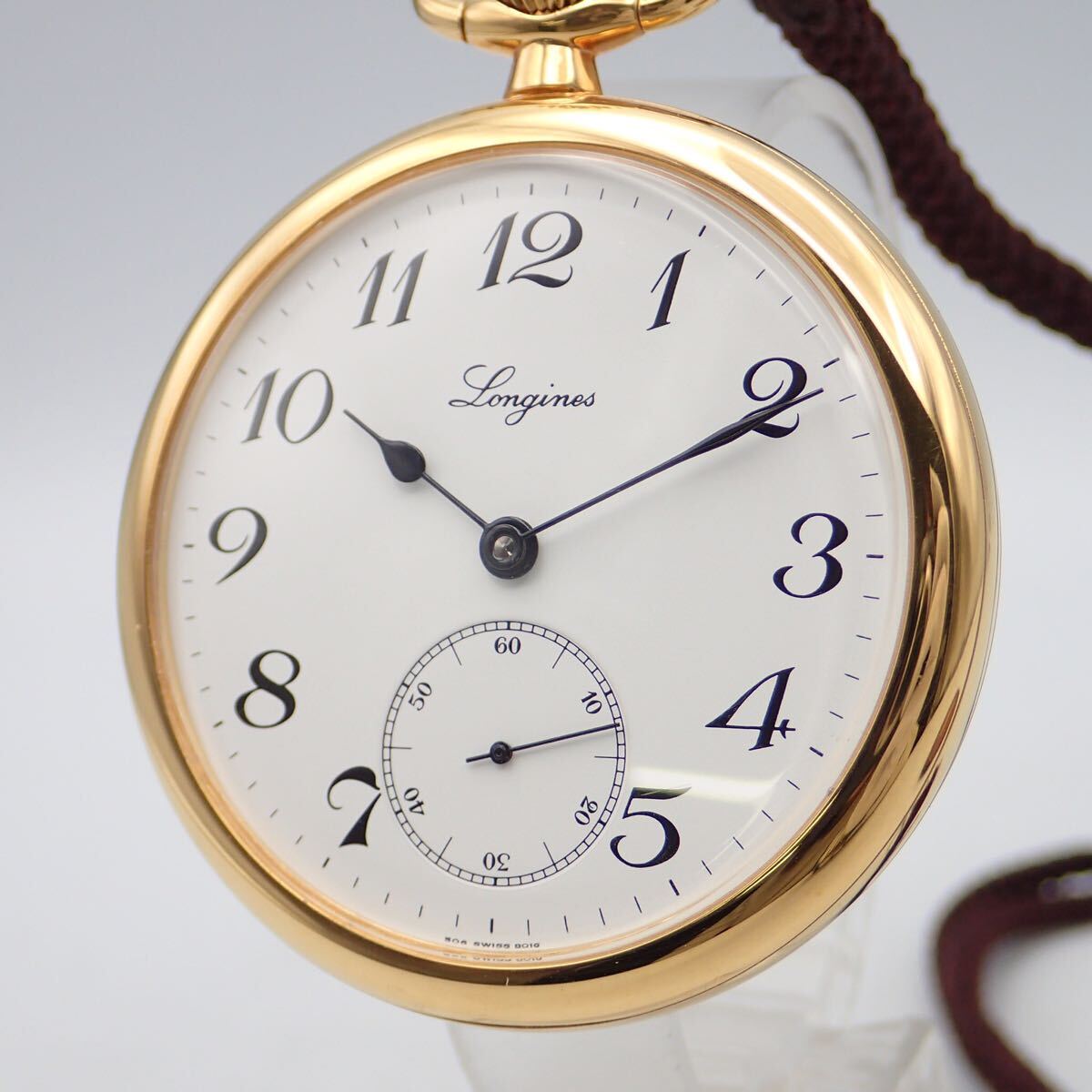 お03211【美品】LONGINES ロンジン/手巻き/懐中時計/GEP お03211【美品】LONGINES ロンジン/手巻き/懐中時計/GEP