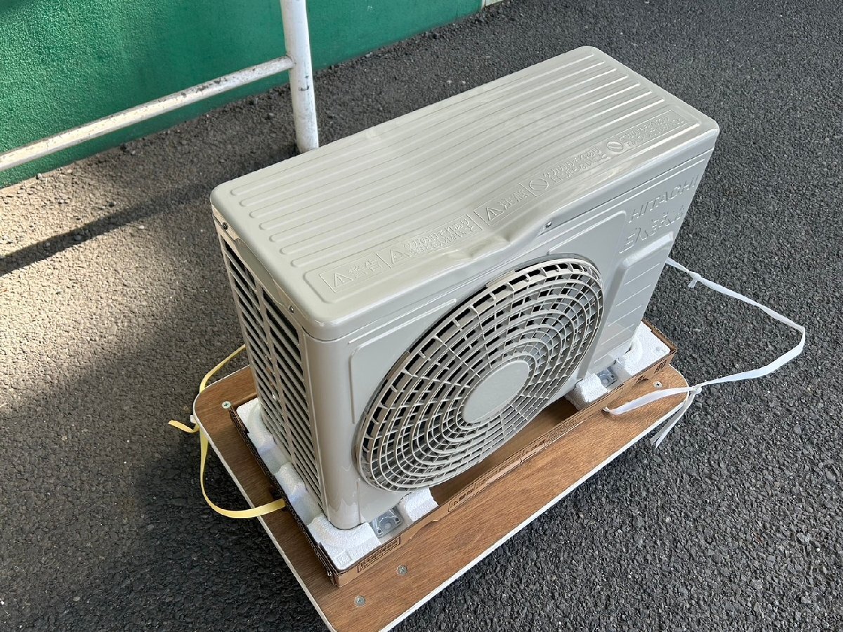 日立/RAC-D22NBK/エアコン/室外機のみ 2241(12畳未満)|売買され 日立/RAC-D22NBK/エアコン/室外機のみ 2241(12畳未満)|売買され