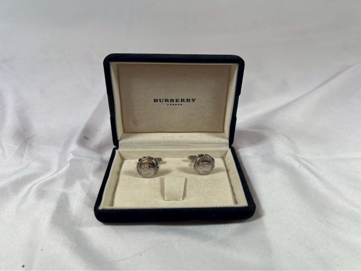 1円スタート Burberry バーバリー カフスボタン カフス ホース 1円スタート Burberry バーバリー カフスボタン カフス ホース