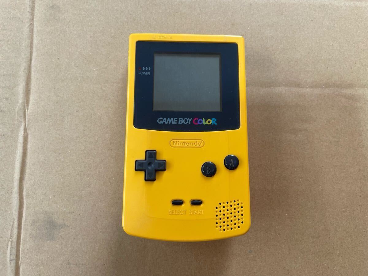 ゲームボーイカラー イエロー CGB-001 任天堂 Nintendo GAME BOY ゲームボーイカラー イエロー CGB-001 任天堂 Nintendo GAME BOY