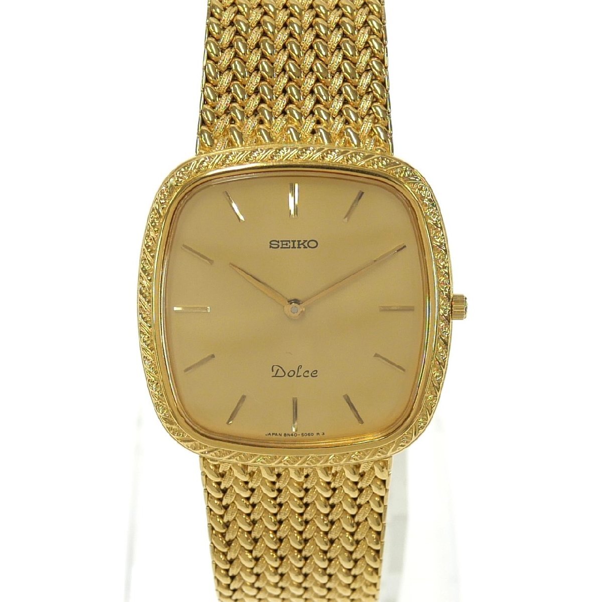 【本日特価】 SEIKO 稼働品 1円スタート セイコー 8N40-5040 ドルチェ DOLCE ドルチェ