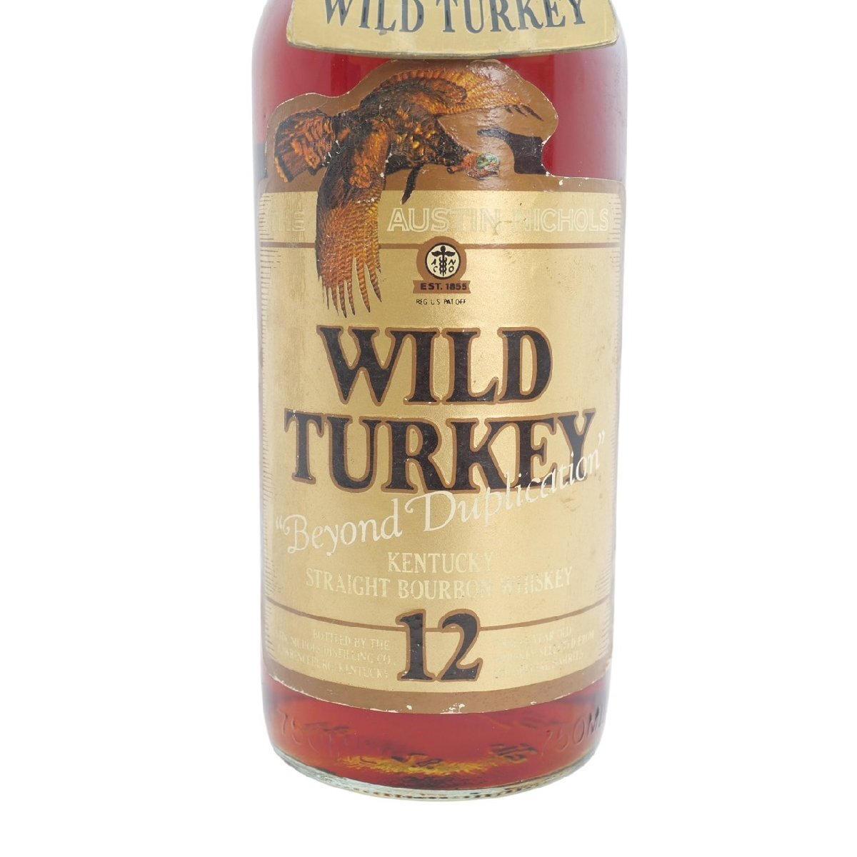 1円スタート 未開栓 WILD TURKEY ワイルドターキー 12年 1円スタート 未開栓 WILD TURKEY ワイルドターキー 12年
