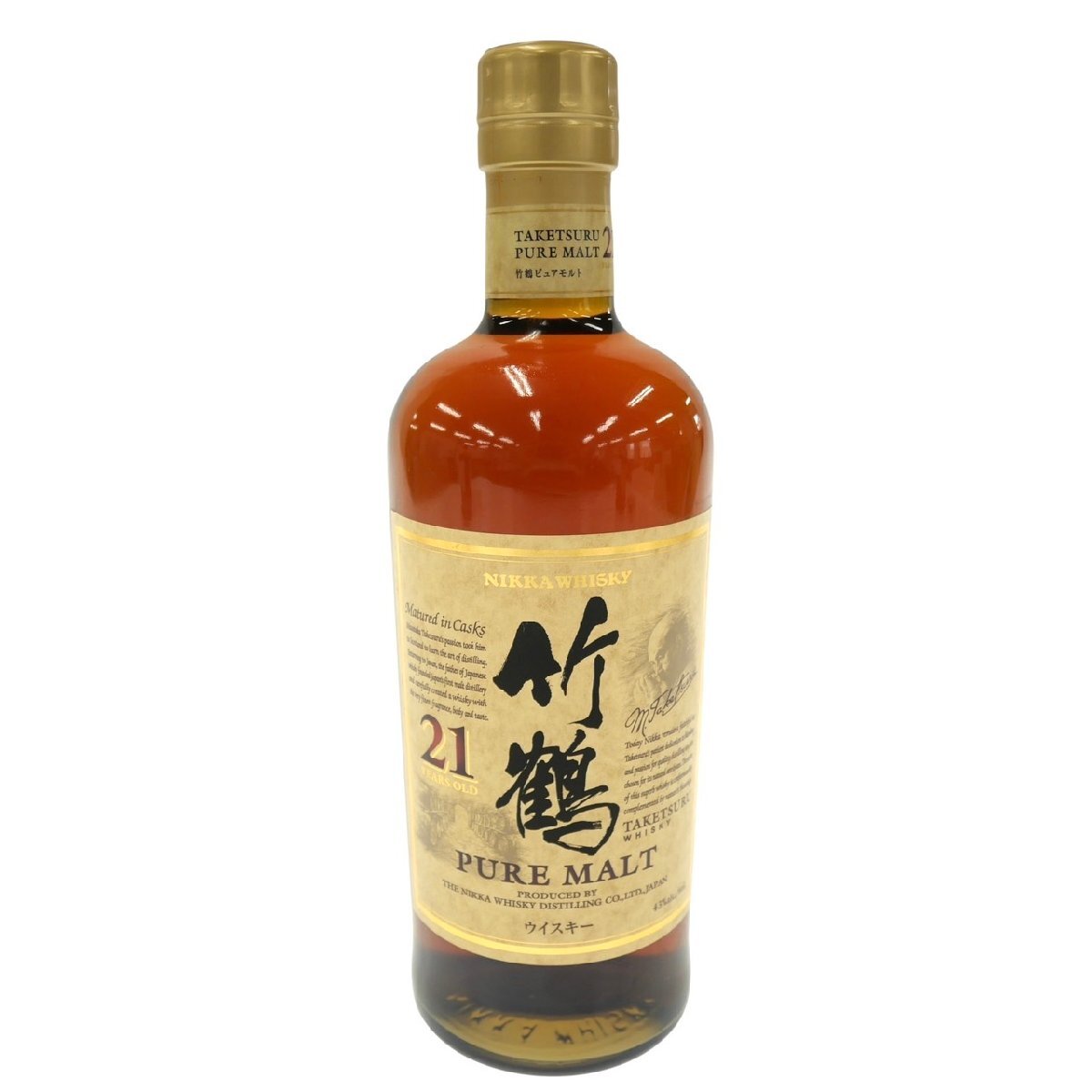 非常に高い品質 1円スタート 未開栓 21年 竹鶴 ニッカウイスキー WHISKY NIKKA ウイスキー