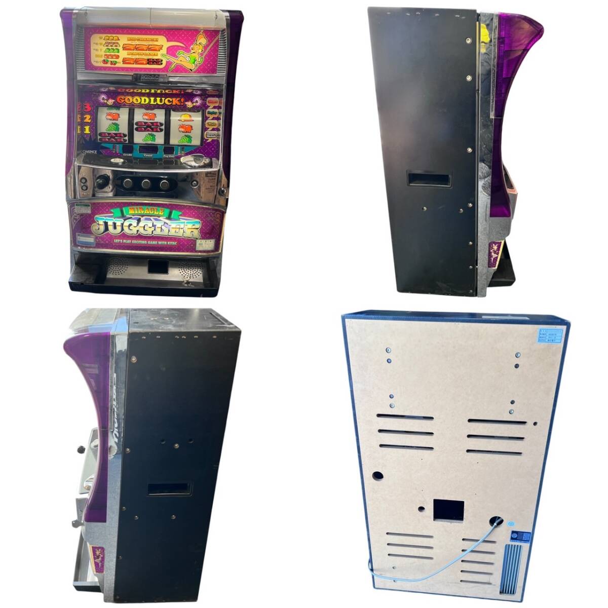 引取・着払限定】中古・動作品 ミラクル ジャグラー 実機 5号機 引取・着払限定】中古・動作品 ミラクル ジャグラー 実機 5号機