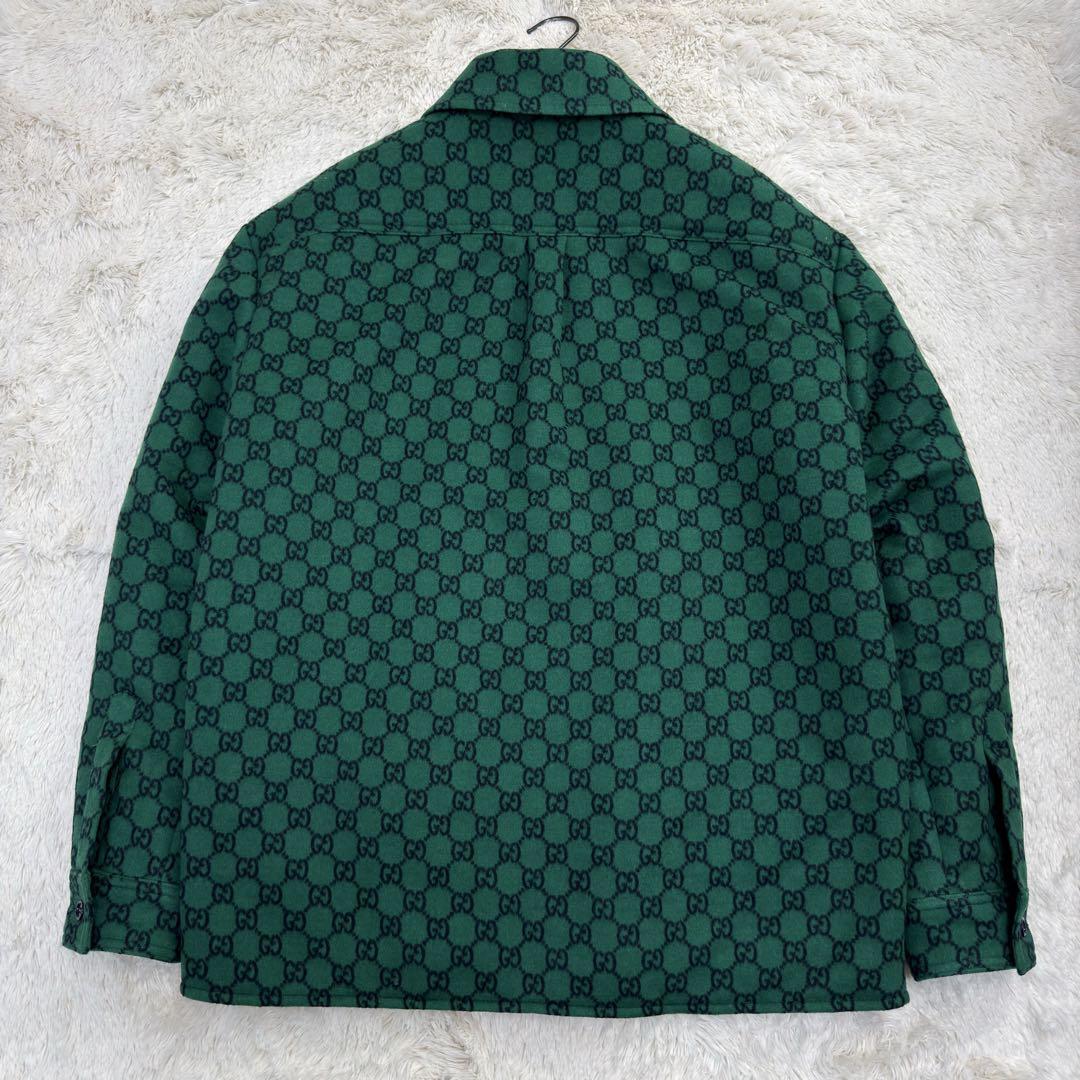 24SS/現行/希少/未使用級/グッチ◎GUCCI GG ウールフランネル 24SS/現行/希少/未使用級/グッチ◎GUCCI GG ウールフランネル
