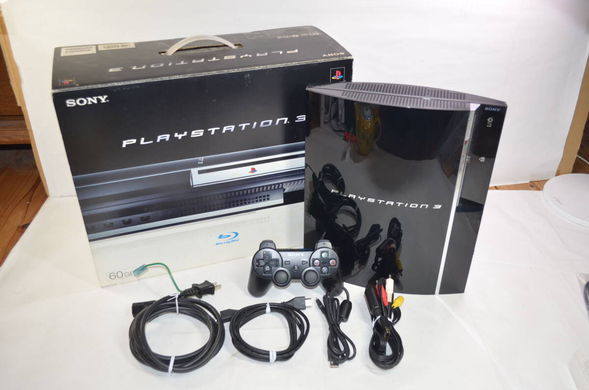 ☆美品 60GBを 500gb に交換 動作良好☆PS3 本体 CECHA00☆PS2 ☆美品 60GBを 500gb に交換 動作良好☆PS3 本体 CECHA00☆PS2