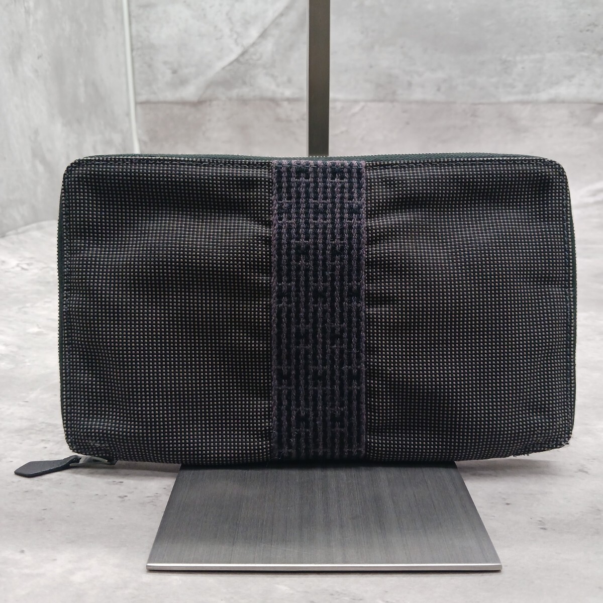 美品 HERMES エルメス エールライン パース GM キャンバス 美品 HERMES エルメス エールライン パース GM キャンバス
