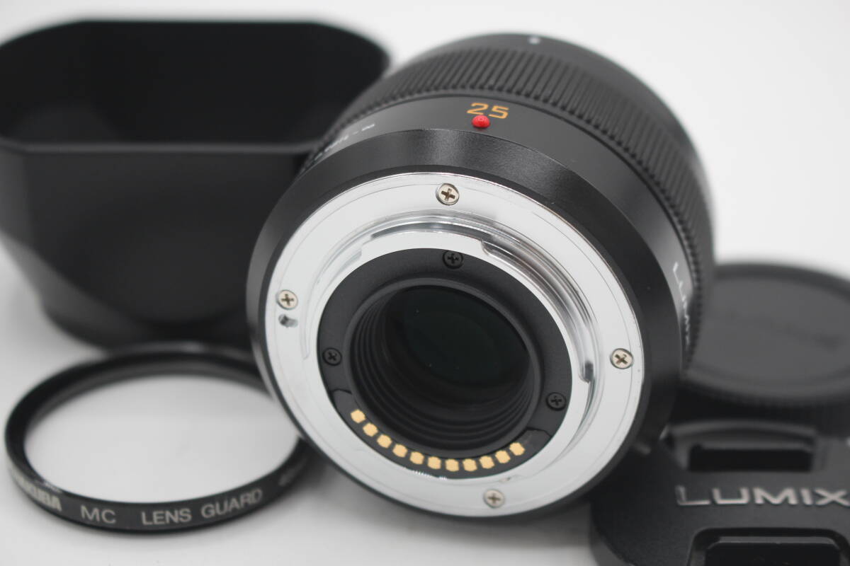 美品 Panasonic LUMIX LEICA DG SUMMILUX 25mm F1 4 ASPH 元箱付 美品 Panasonic LUMIX LEICA DG SUMMILUX 25mm F1 4 ASPH 元箱付