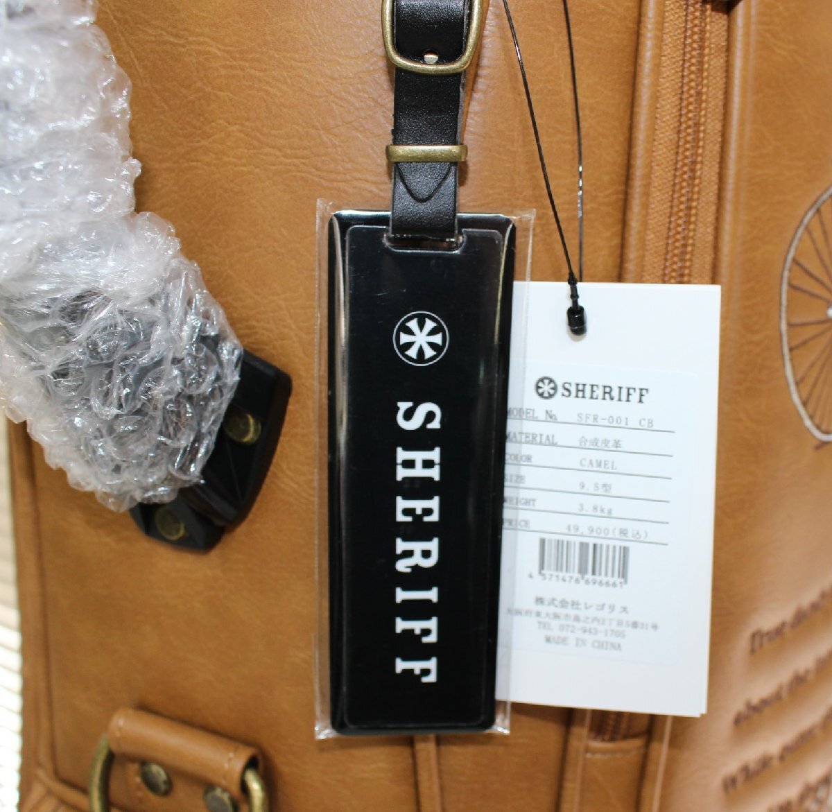 SHERIFF シェリフ　レトロシリーズ　キャディーバック　2025_画像7