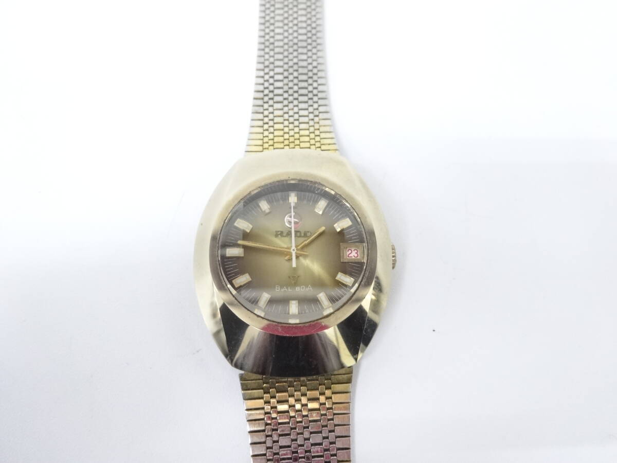 RADO V BAL BOA ラドー バルボア 自動巻き 腕時計 カットガラス RADO V BAL BOA ラドー バルボア 自動巻き 腕時計 カットガラス