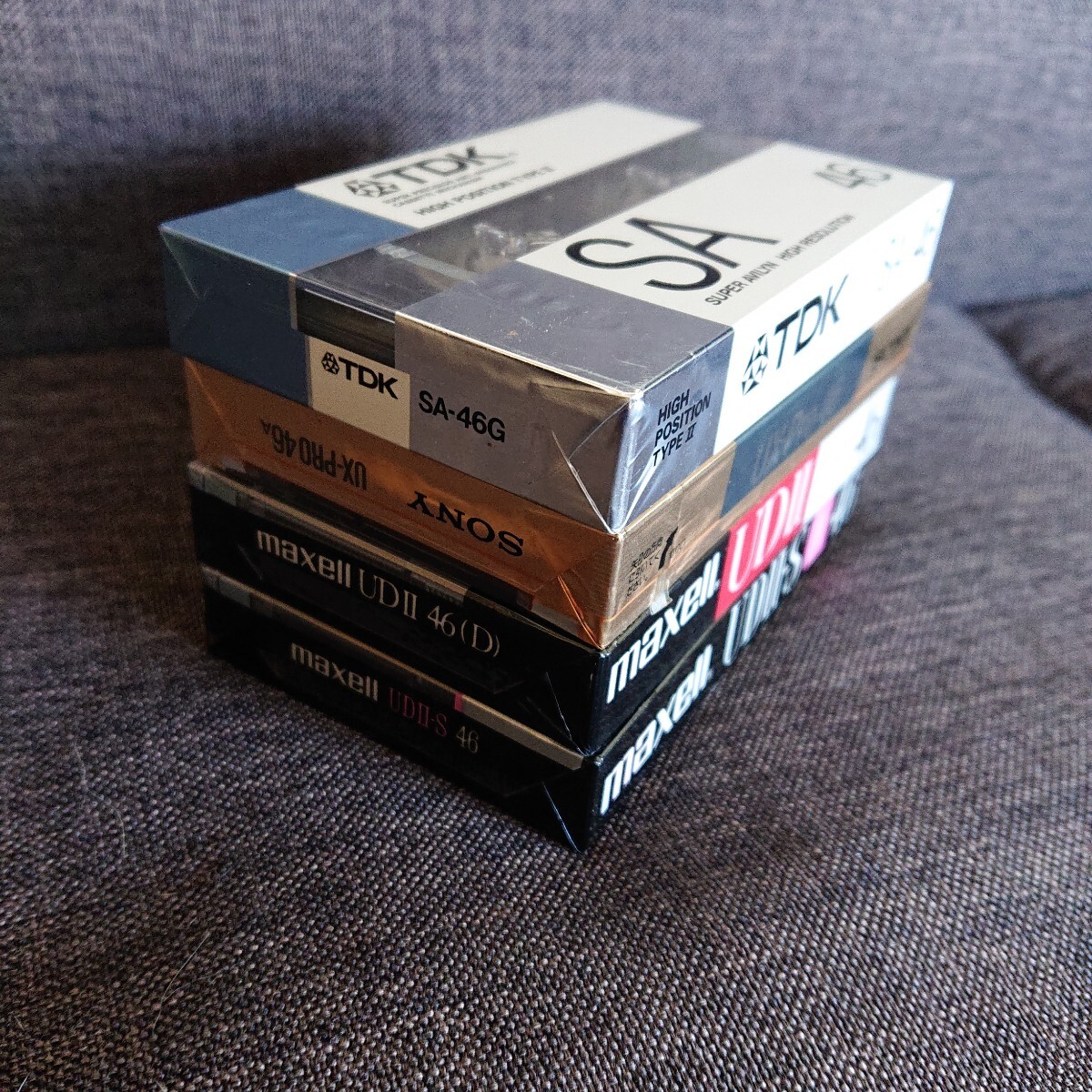 未開封 カセットテープ まとめ売り TDK SONY maxell TYPEⅡ 未開封 カセットテープ まとめ売り TDK SONY maxell TYPEⅡ