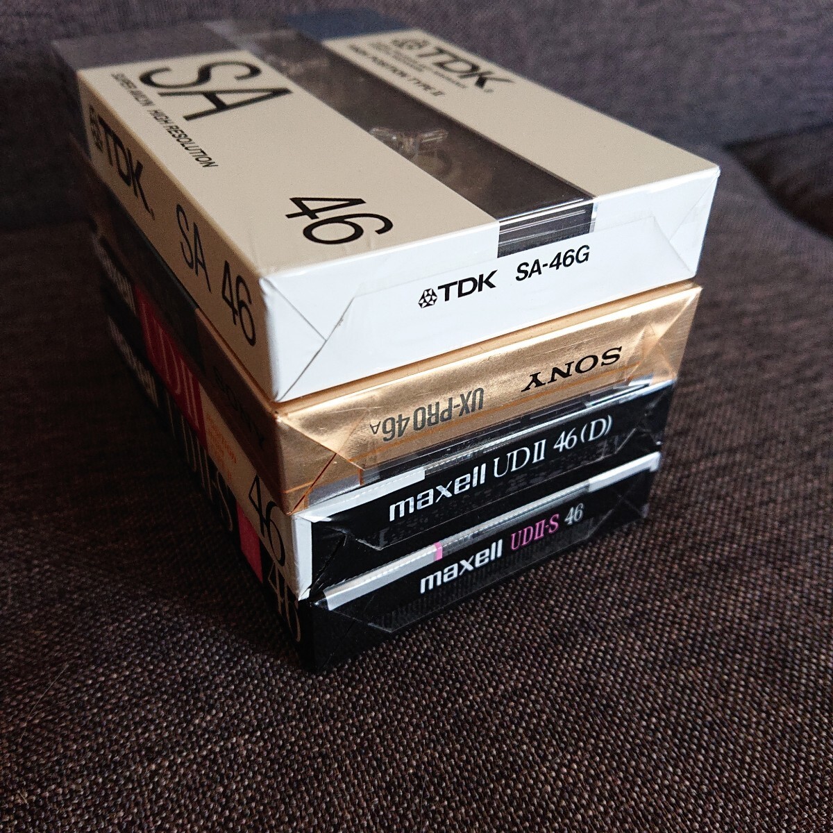 未開封 カセットテープ まとめ売り TDK SONY maxell TYPEⅡ 未開封 カセットテープ まとめ売り TDK SONY maxell TYPEⅡ