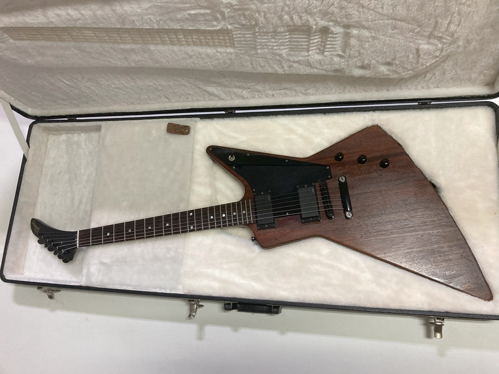 Gibson Explorer レフティ ハードケース付き Yahoo!オークション - GIBSON EXPLORER 改造ギター ハードケース付き