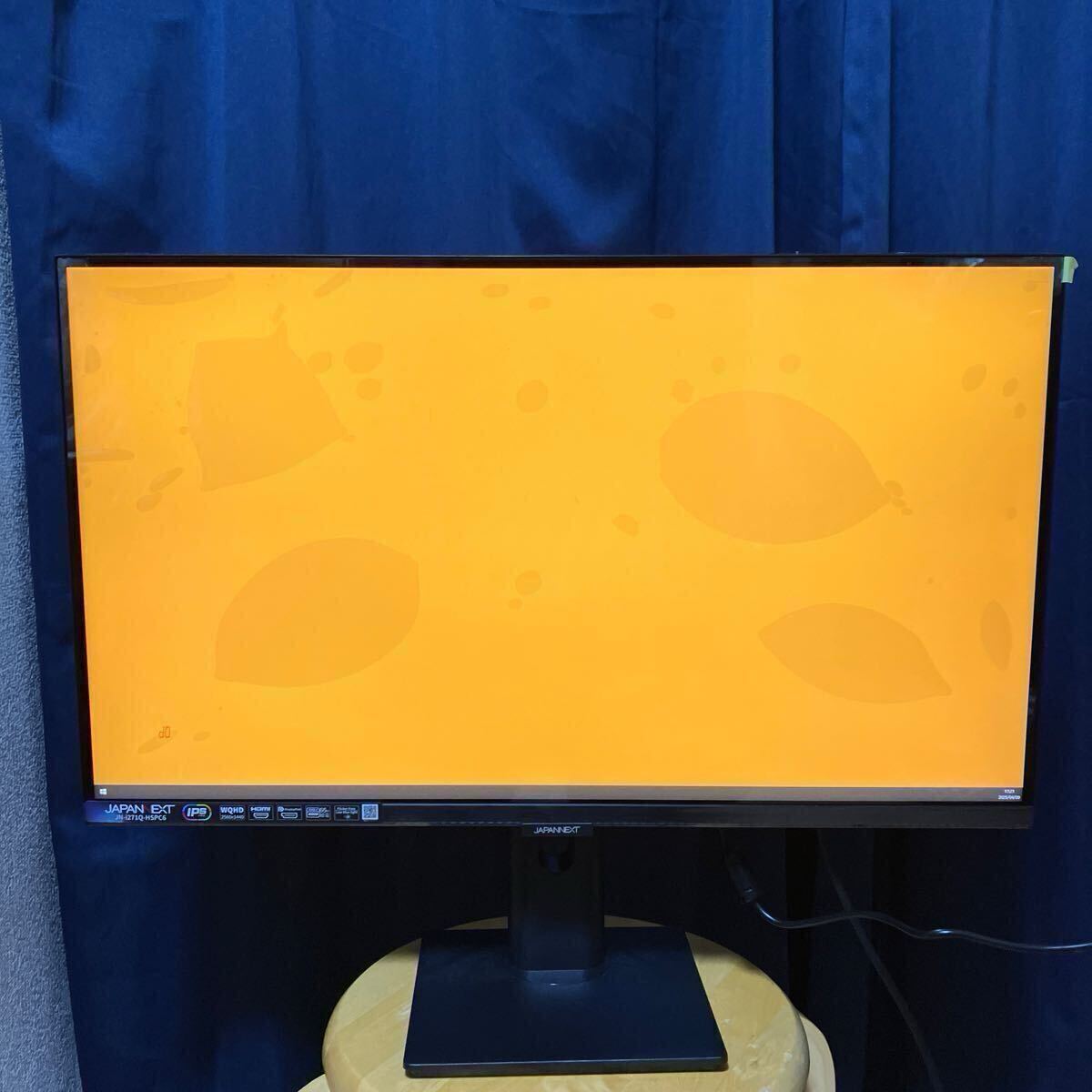 美品 WQHD HDR 27インチ 100Hz ゲーミングモニター JAPANNEXT 美品 WQHD HDR 27インチ 100Hz ゲーミングモニター JAPANNEXT