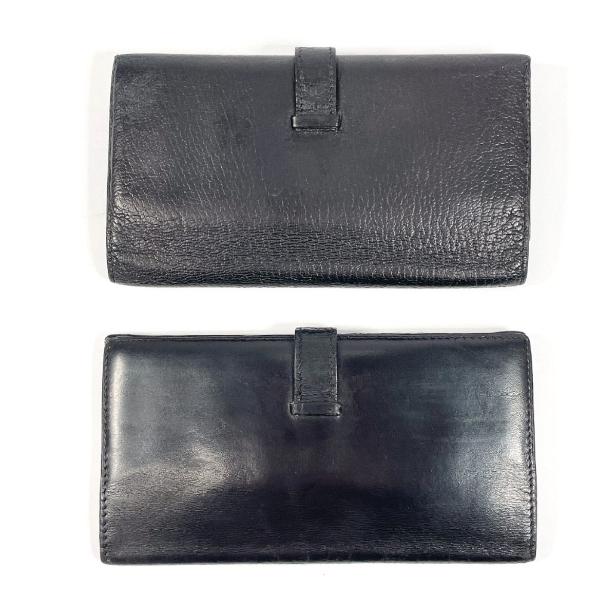 ☆1円〜☆エルメス HERMES 長財布 2点セット ボックスカーフ ☆1円〜☆エルメス HERMES 長財布 2点セット ボックスカーフ