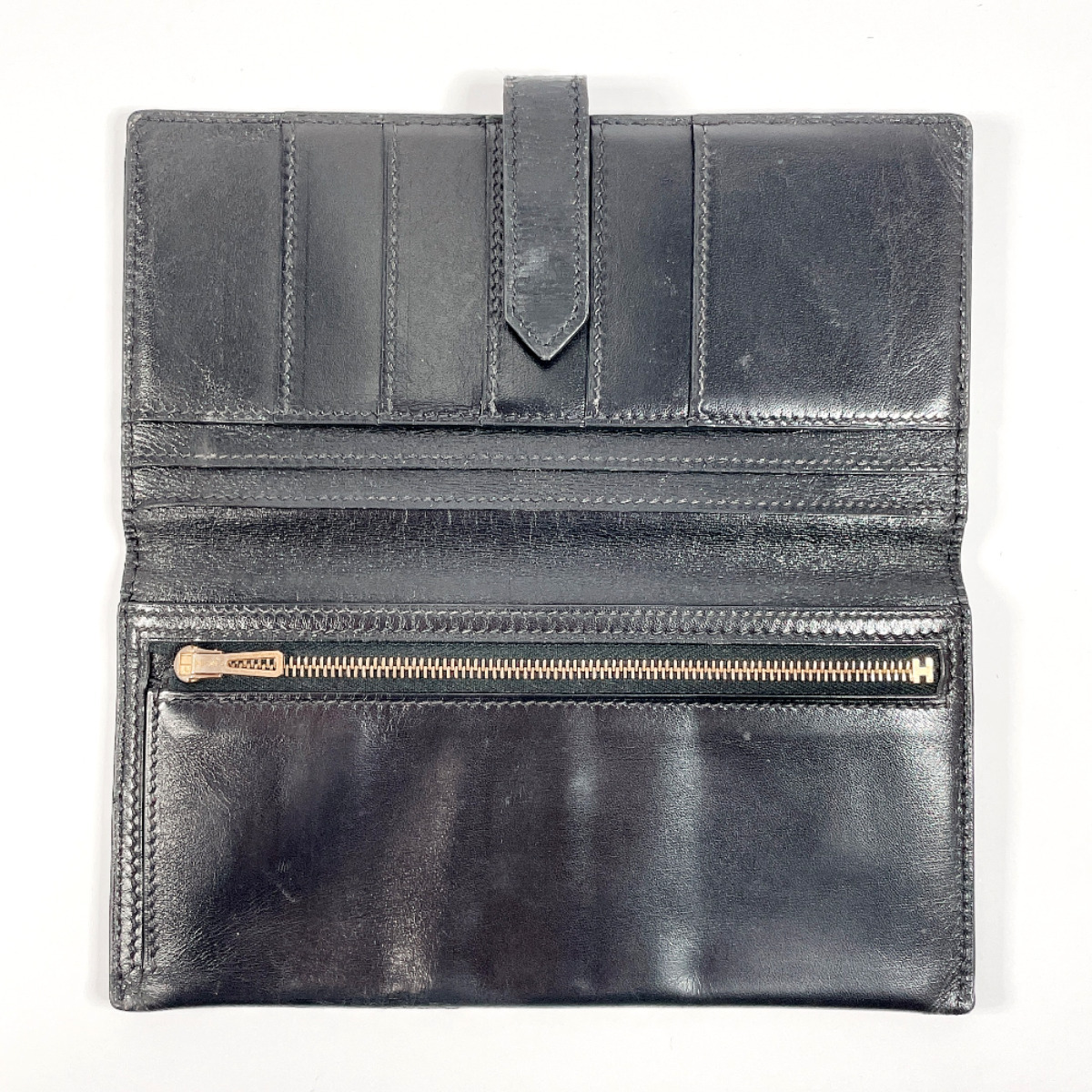 ☆1円〜☆エルメス HERMES 長財布 2点セット ボックスカーフ ☆1円〜☆エルメス HERMES 長財布 2点セット ボックスカーフ