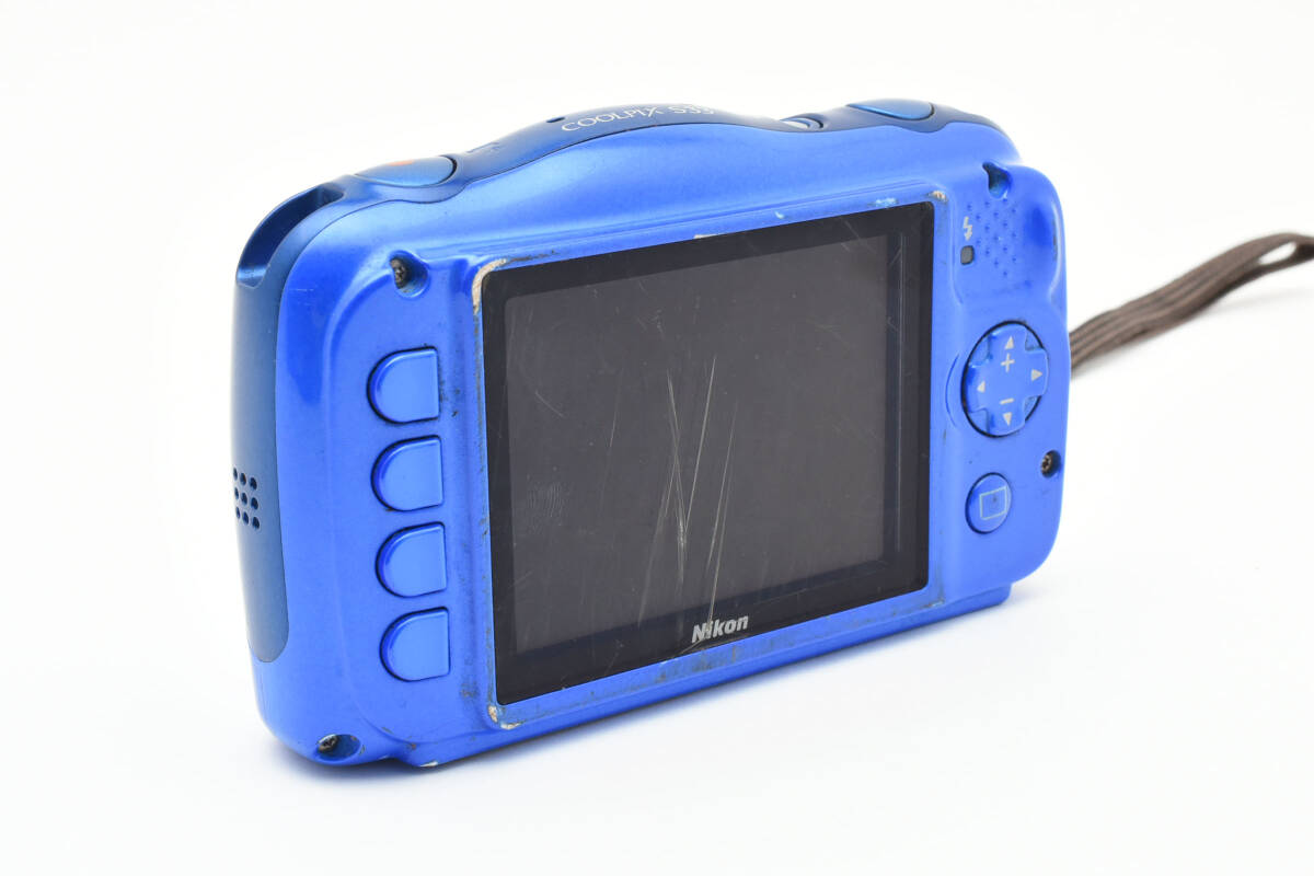 【美品】Nikon COOLPIX S33 ブルー　動作確認済 Amazon.com : Nikon COOLPIX S33 Waterproof Digital Camera