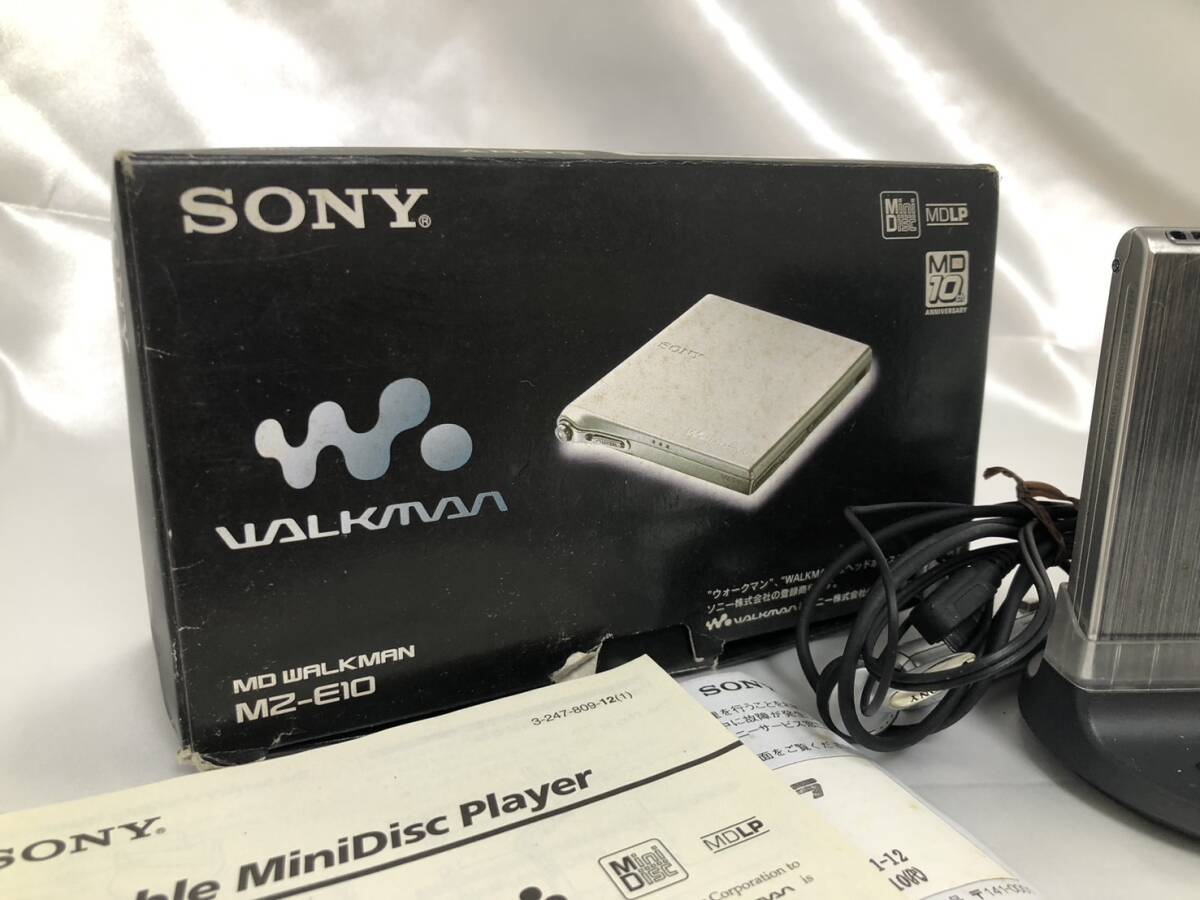 SONY MZ-E10 ソニー MDプレーヤー WALKMAN MDウォークマン 通電 SONY MZ-E10 ソニー MDプレーヤー WALKMAN MDウォークマン 通電