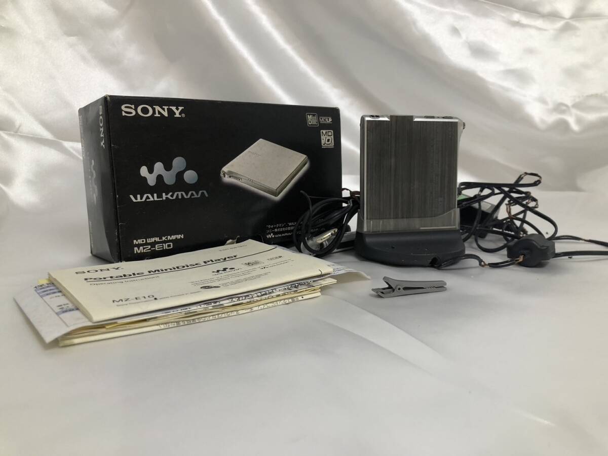 SONY MZ-E10 ソニー MDプレーヤー WALKMAN MDウォークマン 通電 SONY MZ-E10 ソニー MDプレーヤー WALKMAN MDウォークマン 通電
