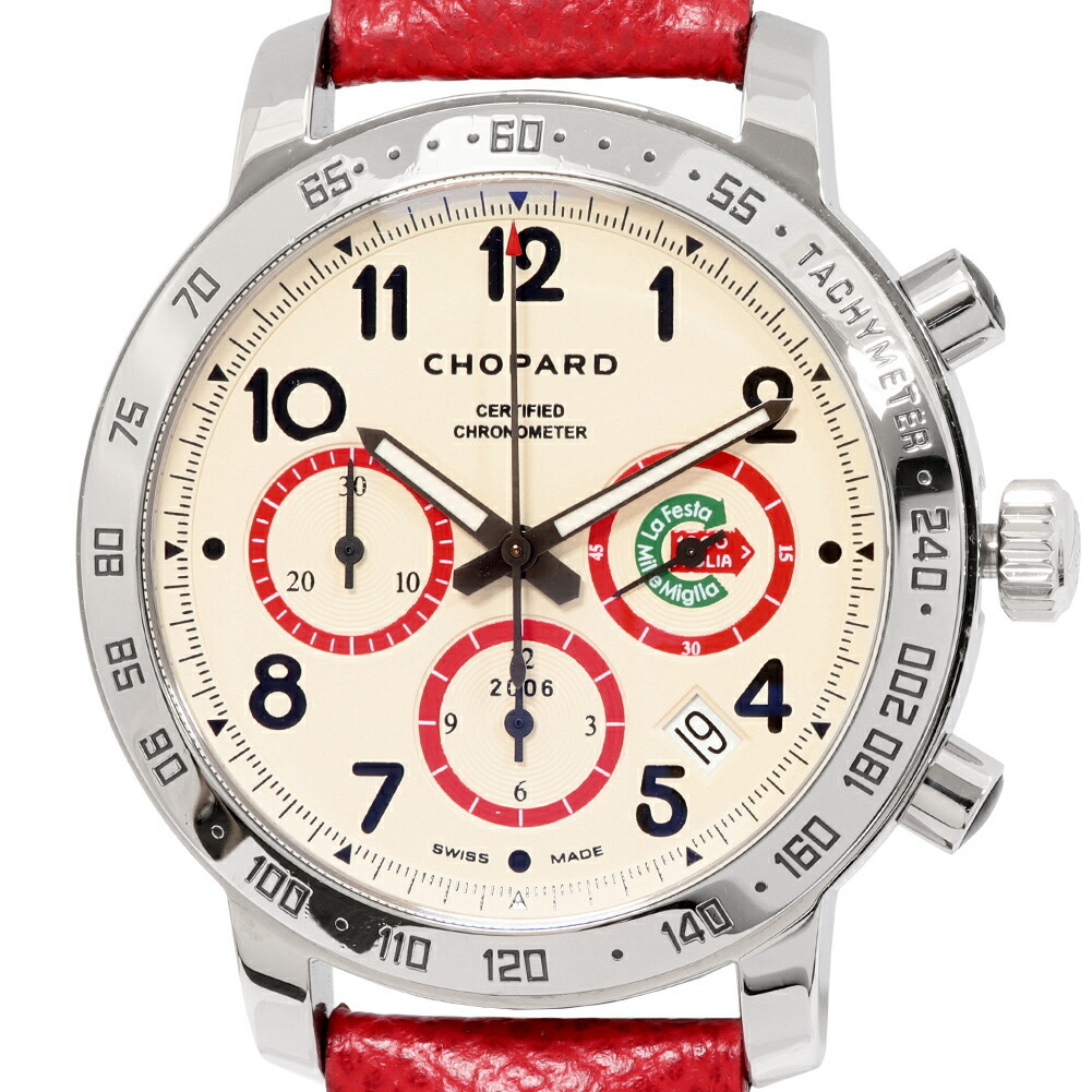 ショパール ミッレミリア クロノ 「ラ?フェスタ ミッレミリア2006」 10周年記念モデル 16/8920/3 メンズ
