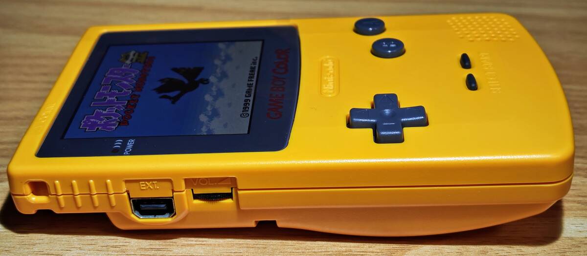 ゲームボーイカラー イエロー IPS液晶 バックライト GBC IPS LCD ゲームボーイカラー イエロー IPS液晶 バックライト GBC IPS LCD