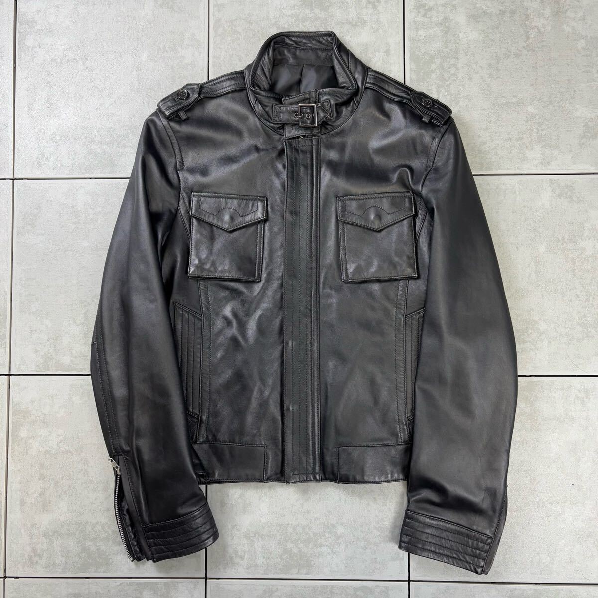 00s comme ca ism Gimmick Leather m65 military Jacket archive 00s comme ca ism Gimmick Leather m65 military Jacket archive