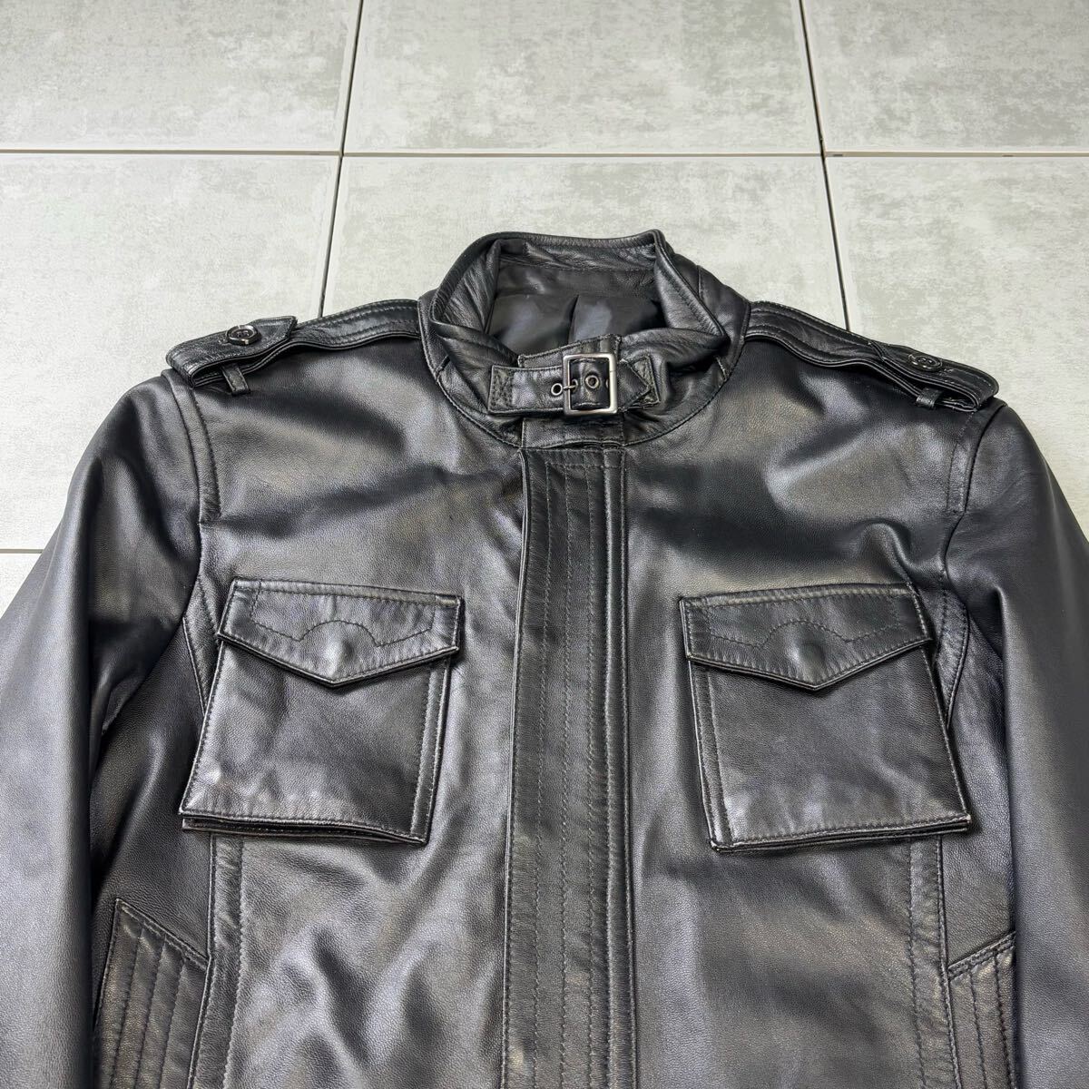 00s comme ca ism Gimmick Leather m65 military Jacket archive 00s comme ca ism Gimmick Leather m65 military Jacket archive