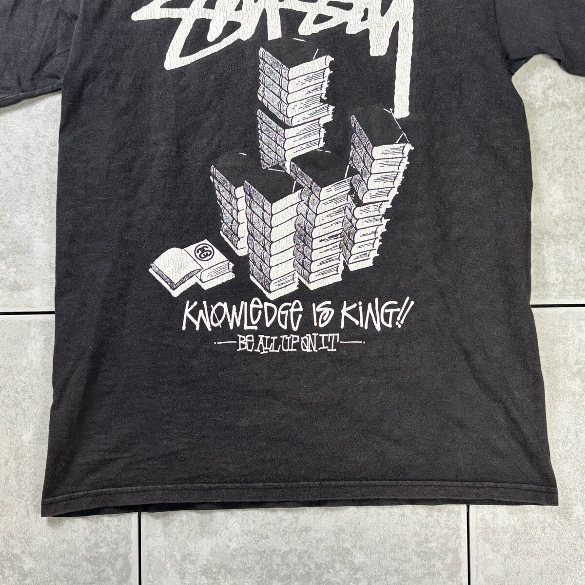 Rare 00s OLD STUSSY Knowledge is king book graphic design Rare 00s OLD STUSSY Knowledge is king book graphic design