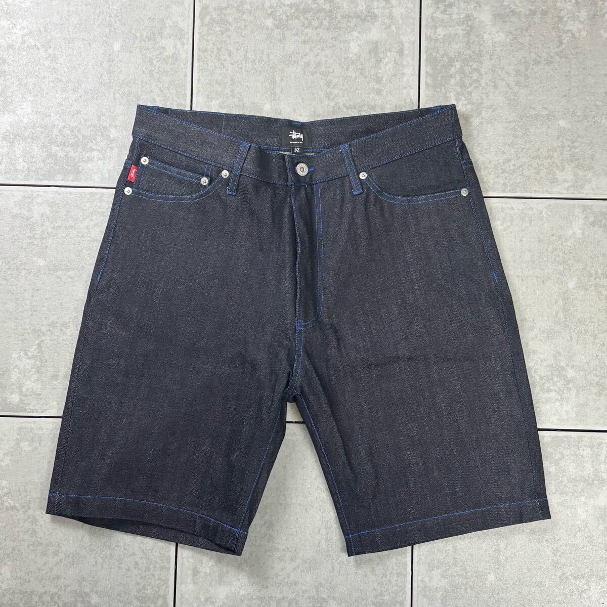 Rare 00s OLD STUSSY rough and rugged denim shorts Rare 00s OLD STUSSY rough and rugged denim shorts